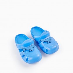 CLOGS SANDALS FOR BOYS 'BLUE WHALE - DELICIOUS', BLUE