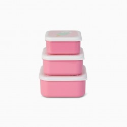 PACK OF 3 SARO LUNCH BOXES, ICE CREAMS