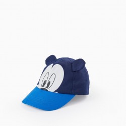 CAP WITH EARS FOR BABY BOY 'MICKEY', BLUE