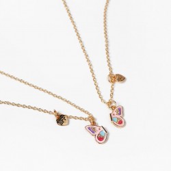 PACK 2 NECKLACES FOR GIRLS 'BFF', GOLD
