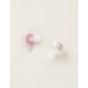 PACK 2 PERFECT START PINK MAM PACIFIERS 0-2M+