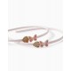 PACK 2 BABY & GIRL HEADBANDS 'BUTTERFLY', PINK