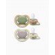 2 ULTRA AIR SILICONE NEUTRAL 6-18M PHILIPS/AVENT PACIFIERS