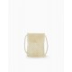 PEARL CELL PHONE BAG FOR BABY AND GIRL, WHITE