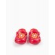 CLOGS SANDALS FOR BABY GIRL 'FLOR - DELICIOUS', RED