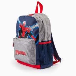 BACKPACK FOR BABY AND CHILD 'SPIDER-MAN', GREY/DARK BLUE/RED