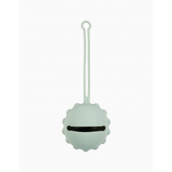 NATTOU SAGE GREEN SILICONE PACIFIER HOLDER
