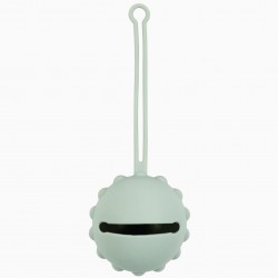 NATTOU SAGE GREEN SILICONE PACIFIER HOLDER