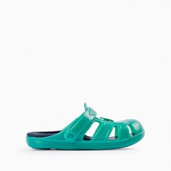 CLOGS SANDALS FOR BOY 'ZY DELICIOUS', GREEN