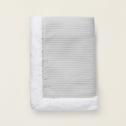 NEST GREY INTERBABY DOUBLE SIDED BLANKET