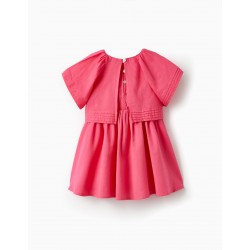 LAYERED BABY GIRL DRESS 'SPECIAL DAYS', PINK