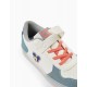 BOYS' 'MICKEY' SNEAKERS WITH LIGHTS, LIGHT BLUE/WHITE