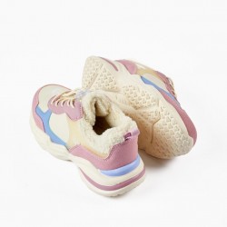 Girls' Sneakers 'ZY Superlight Runner', Lilac/Blue/White