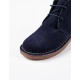 Suede Boots For Boys, Dark Blue