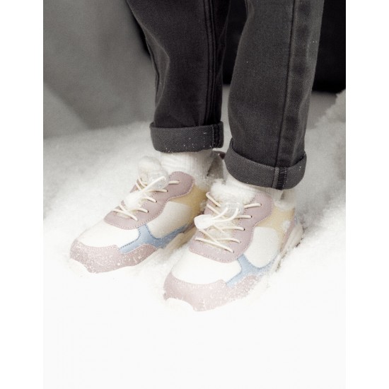 Girls' Sneakers 'ZY Superlight Runner', Lilac/Blue/White