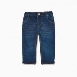 BABY BOY CARDED GANG PANTS, BLUE