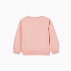 BRILLIANT CARDED SWEATER FOR GIRL 'BRILLIANT', PINK