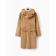 CORALINA ROBE WITH HOOD FOR CHILDREN 'OSITO', BEIGE