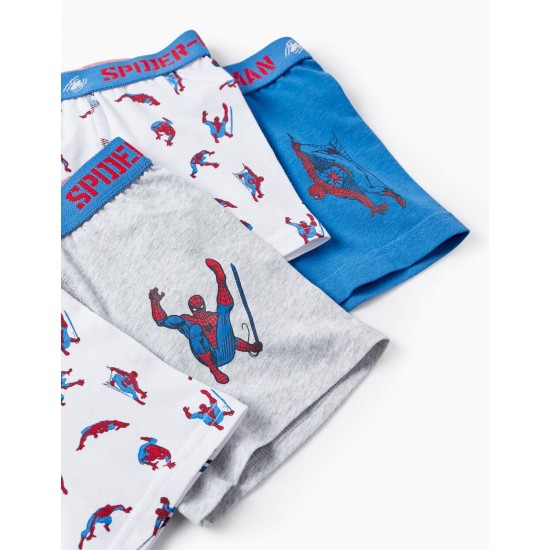 PACK OF 4 COTTON BOXERS FOR BOYS 'SPIDER-MAN', MULTICOLOR