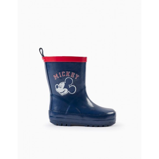 RUBBER WELLIES FOR BABY BOYS 'MICKEY', DARK BLUE