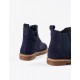 SUEDE CHELSEA BOOTS FOR BABY GIRLS, DARK BLUE