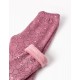 THERMAL LEGGINGS FOR GIRLS 'MINNIE', PINK