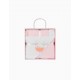BEE NEST PINK INTERBABY DOUBLE SIDED BLANKET 80X110CM