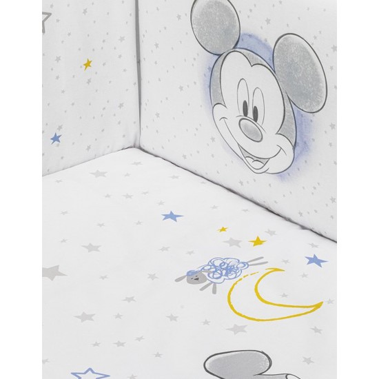 MICKEY DISNEY DUVET AND BED COVER 120X60CM