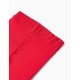 MICROFIBER TIGHTS FOR GIRLS, RED