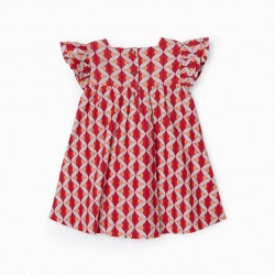 Baby Girl 'You & Me' Dress, Red