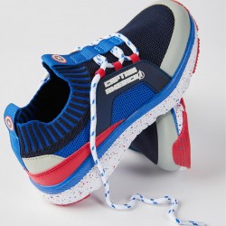 'Captain America' Boy's Shoes, Blue