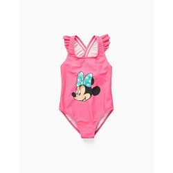 Girl's 'Minnie' UPF 80 Swimsuit, Pink