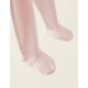 PACK 4 PANTS WITH FEET FOR NEWBORN AND BABY GIRL, PINK