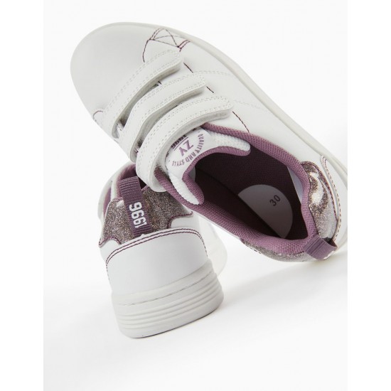 GIRL SHOES 'ZY 1996', WHITE/PURPLE