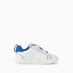 BABY BOYS' 'ZY 1996' TRAINERS, WHITE/BLUE