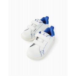 BABY BOYS' 'ZY 1996' TRAINERS, WHITE/BLUE