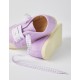 GIRL'S FABRIC SLIPPERS 'ZY DELICIOUS', LILAC