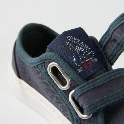 SHOES FOR BABY BOY 'ZY CAPTAIN', DARK BLUE