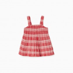 BABY GIRL'S TANK TOP, RED