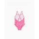 GIRL'S 'HEARTS' SWIMSUIT, PINK
