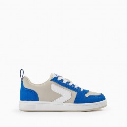BOYS' SHOES 'ZY MOVE', BLUE/GREY
