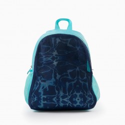 BACKPACK WITH CHILDREN'S NET, BLUE