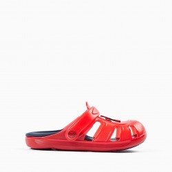 CLOGS SANDALS FOR BOYS 'SPIDER-MAN ZY DELICIOUS', RED/BLUE