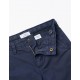 CHINESE COTTON SHORTS FOR BOYS, DARK BLUE