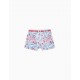 PACK 4 COTTON BOXERS FOR BOYS 'SPIDER-MAN', WHITE / BLUE