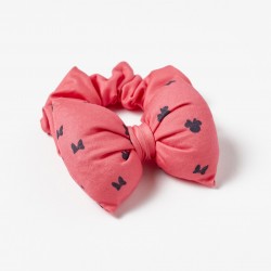 ELASTIC SCRUNCHIE FOR BABY AND GIRL 'MINNIE', PINK