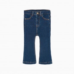 BABY JEANS GIRL 'FLARE FIT', DARK BLUE