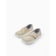 FABRIC ESPADRILLES FOR BABY, BEIGE