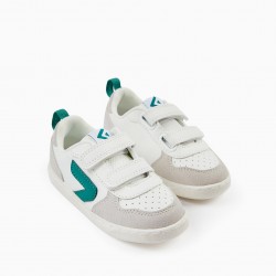 BABY SNEAKERS 'ZY MOVE', WHITE/GREEN