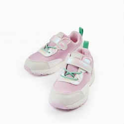 BABY GIRL SNEAKERS 'ZY SUPERLIGHT RUNNER', LILAC/IRIDESCENT